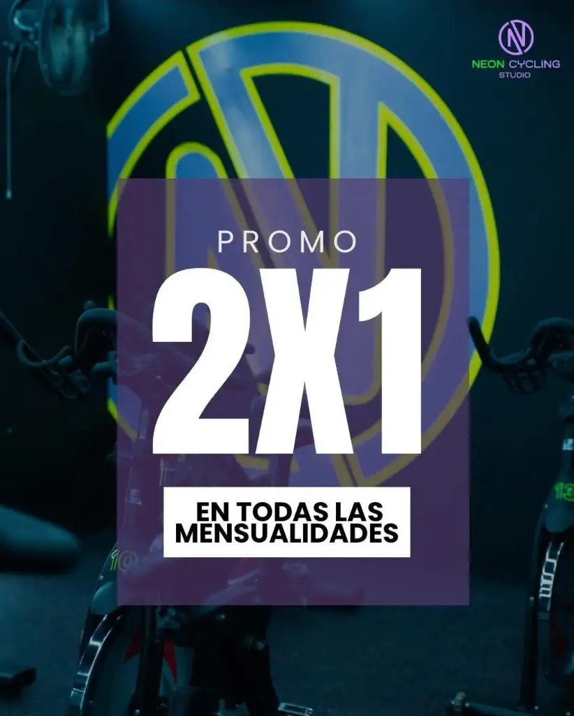 MENSUALIDAD 2x1 - 6 CXS